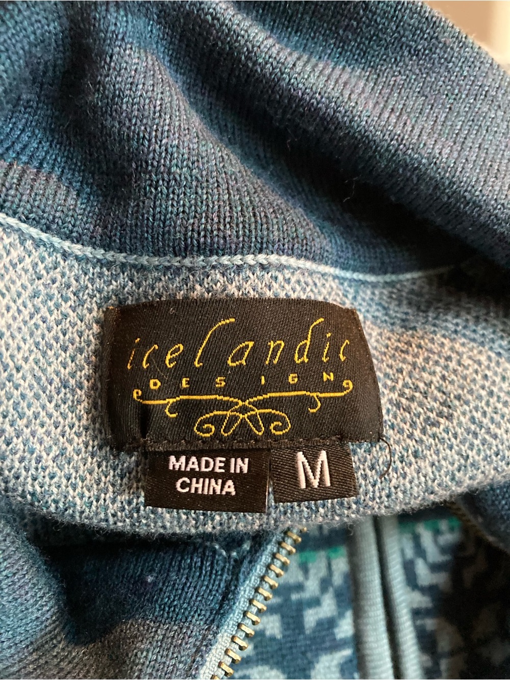Icelandic Design Hayley Merino Wool 1/2-Zip Sweater - Picture 8 of 12